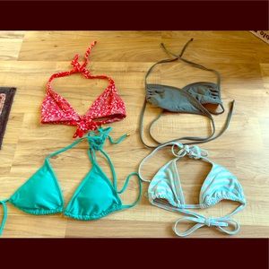 A bundle of bikini tops!